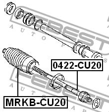 Купить Febest MRKB-CU20 по низкой цене в Украине!