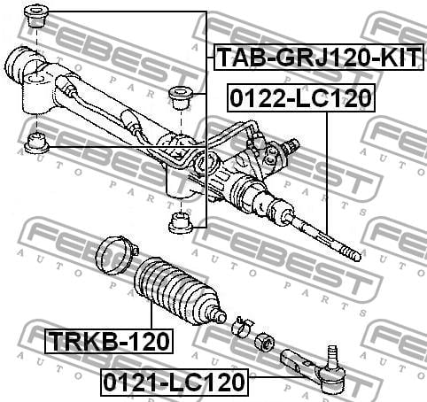 Купить Febest TRKB120 – отличная цена на EXIST.UA!