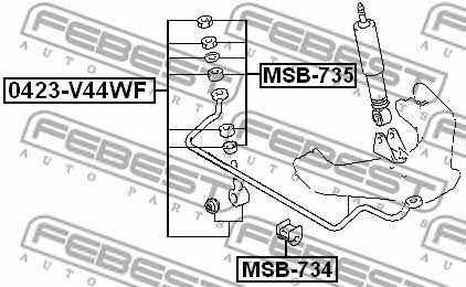 Купить Febest MSB-735 по низкой цене в Украине!
