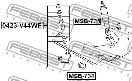 Купить Febest MSB735 – отличная цена на EXIST.UA!