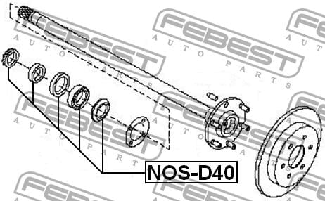 Купить Febest NOS-D40 по низкой цене в Украине!