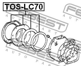Купити Febest TOSLC70 – суперціна на EXIST.UA!