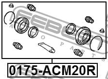 Ремкомплект суппорта Febest 0175-ACM20R
