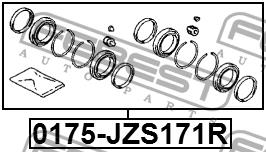 Купить Febest 0175JZS171R – отличная цена на EXIST.UA!