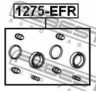 Ремкомплект гальмівного супорта Febest 1275-EFR