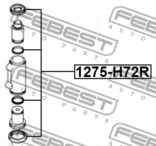Купить Febest 1275-H72R по низкой цене в Украине!