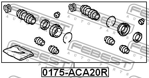 Купить Febest 0175ACA20R – отличная цена на EXIST.UA!