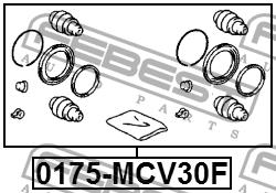 Ремкомплект суппорта Febest 0175-MCV30F
