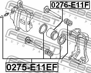 Купить Febest 0275-E11EF по низкой цене в Украине!