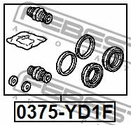Купити Febest 0375-YD1F за низькою ціною в Україні!