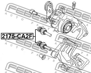 Купить Febest 2175CA2F – отличная цена на EXIST.UA!