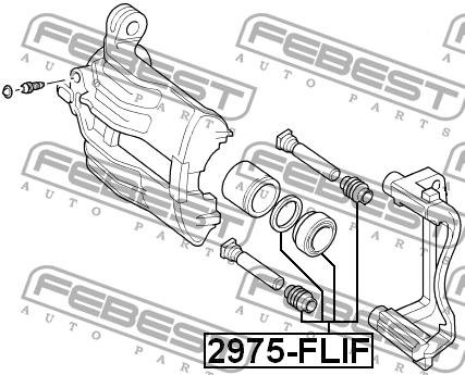 Ремкомплект суппорта Febest 2975-FLIF
