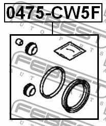 Купить Febest 0475-CW5F по низкой цене в Украине!