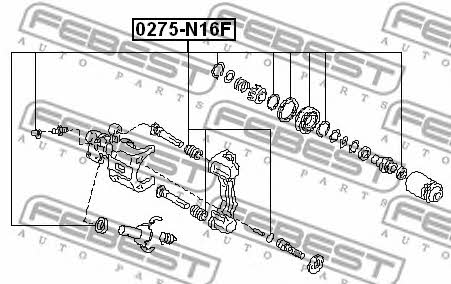 Купити Febest 0275-N16F за низькою ціною в Україні!