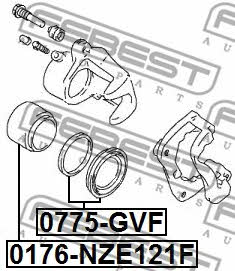Купить Febest 0775GVF – отличная цена на EXIST.UA!