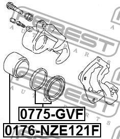 Купить Febest 0775-GVF по низкой цене в Украине!
