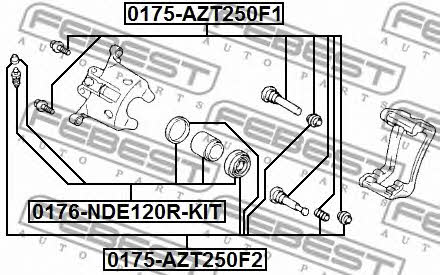 Купить Febest 0175AZT250F2 – отличная цена на EXIST.UA!