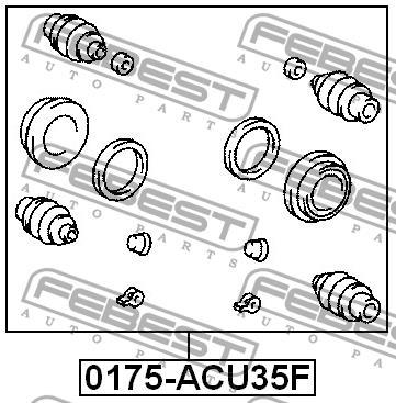 Купить Febest 0175-ACU35F по низкой цене в Украине!