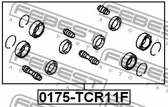 Купити Febest 0175-TCR11F за низькою ціною в Україні!
