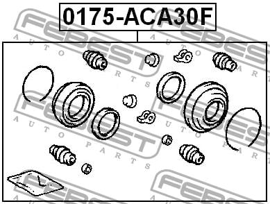 Купить Febest 0175ACA30F – отличная цена на EXIST.UA!