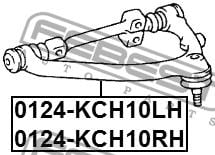 Купить Febest 0124KCH10RH – отличная цена на EXIST.UA!