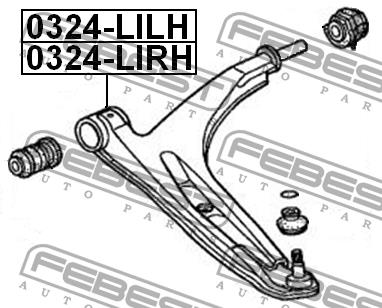 Купити Febest 0324-LILH за низькою ціною в Україні!