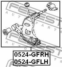 Купить Febest 0524GFLH – отличная цена на EXIST.UA!