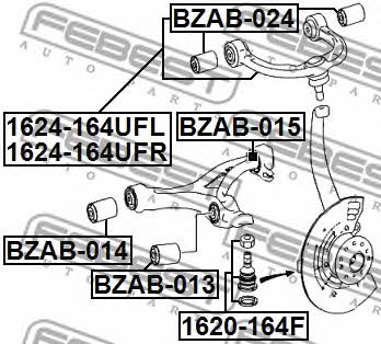 Купить Febest BZAB-024 по низкой цене в Украине!