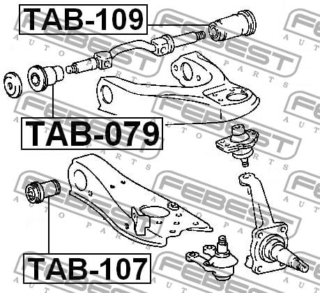 Купить Febest TAB-079 по низкой цене в Украине!
