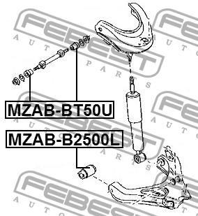 Купить Febest MZAB-BT50U по низкой цене в Украине!