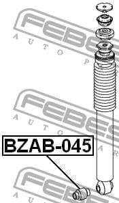 Купити Febest BZAB-045 за низькою ціною в Україні!