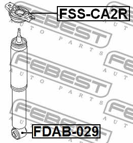 Купити Febest FDAB029 – суперціна на EXIST.UA!