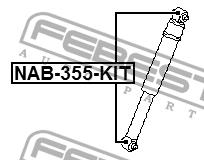 Купити Febest NAB-355-KIT за низькою ціною в Україні!