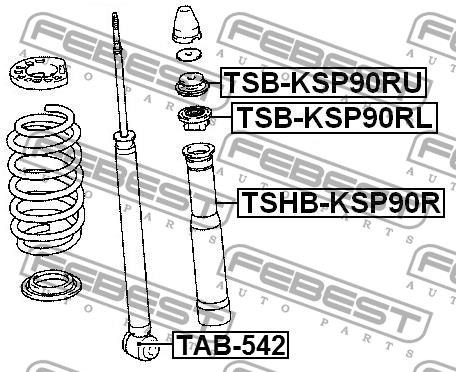 Купить Febest TAB-542 по низкой цене в Украине!