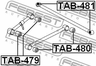 Купить Febest TAB479 – отличная цена на EXIST.UA!