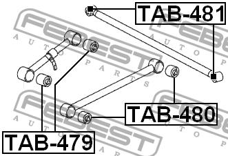Купить Febest TAB-479 по низкой цене в Украине!