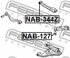 Купити Febest NAB-344Z за низькою ціною в Україні!