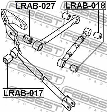 Купить Febest LRAB-017 по низкой цене в Украине!