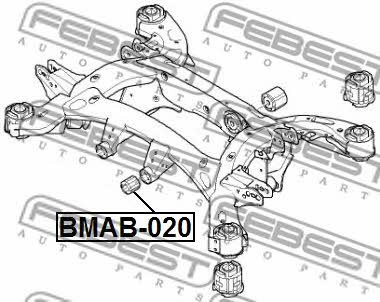 Купити Febest BMAB020 – суперціна на EXIST.UA!