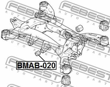 Купить Febest BMAB020 – отличная цена на EXIST.UA!