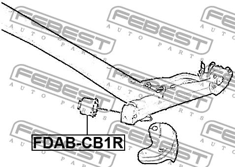 Купить Febest FDABCB1R – отличная цена на EXIST.UA!
