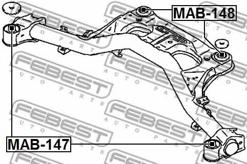 Купить Febest MAB-147 по низкой цене в Украине!
