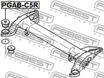 Купить Febest PGAB-C5R по низкой цене в Украине!
