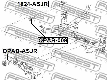 Купить Febest OPAB-ASJR по низкой цене в Украине!
