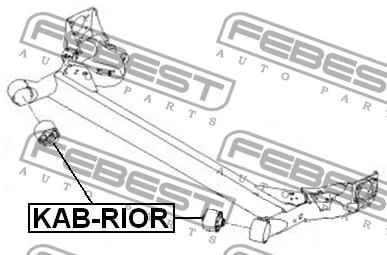 Купить Febest KABRIOR – отличная цена на EXIST.UA!