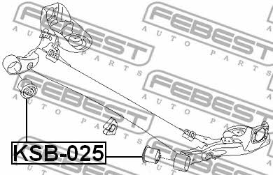Купить Febest KAB-025 по низкой цене в Украине!