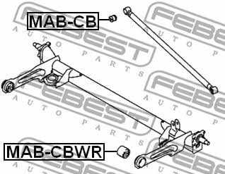 Купить Febest MABCBWR – отличная цена на EXIST.UA!