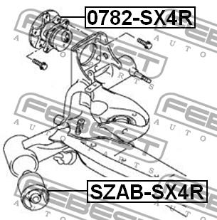 Купить Febest SZAB-SX4R по низкой цене в Украине!