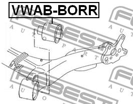 Купити Febest VWABBORR – суперціна на EXIST.UA!