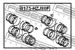 Купить Febest 0175HZJ80F – отличная цена на EXIST.UA!